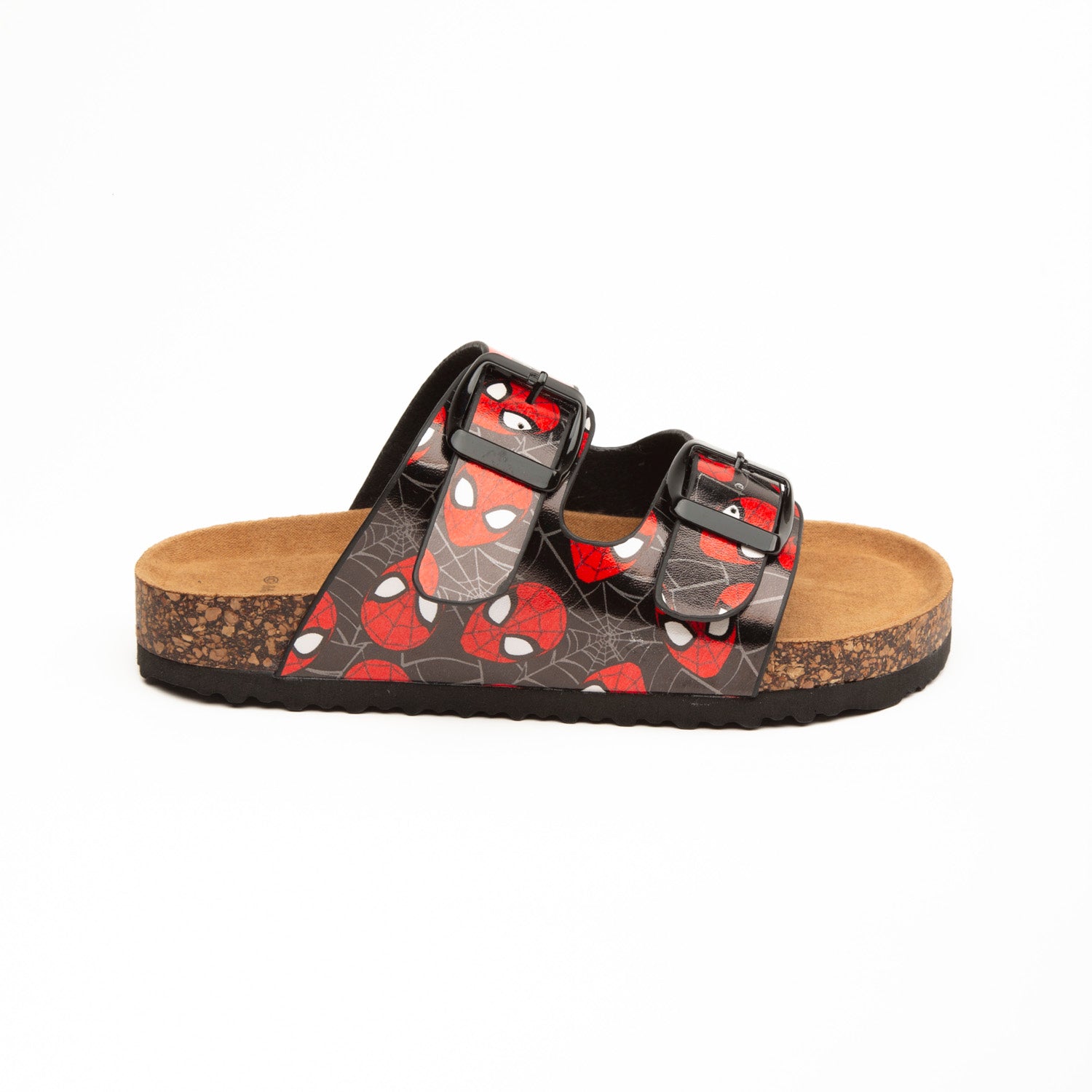 Sandalia Niño Spiderman Negro Marvel