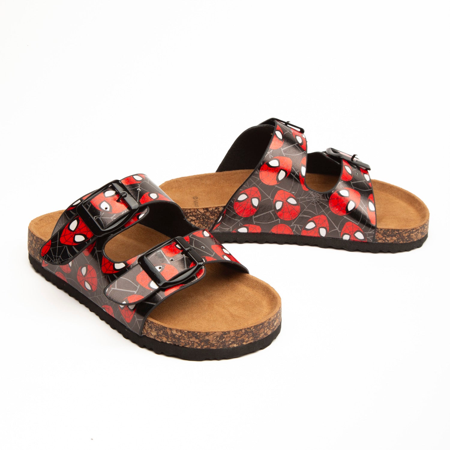 Sandalia Niño Spiderman Negro Marvel