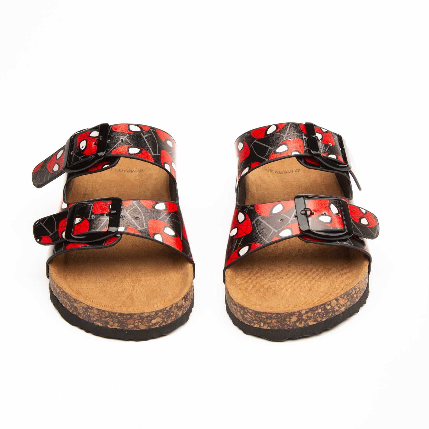 Sandalia Niño Spiderman Negro Marvel