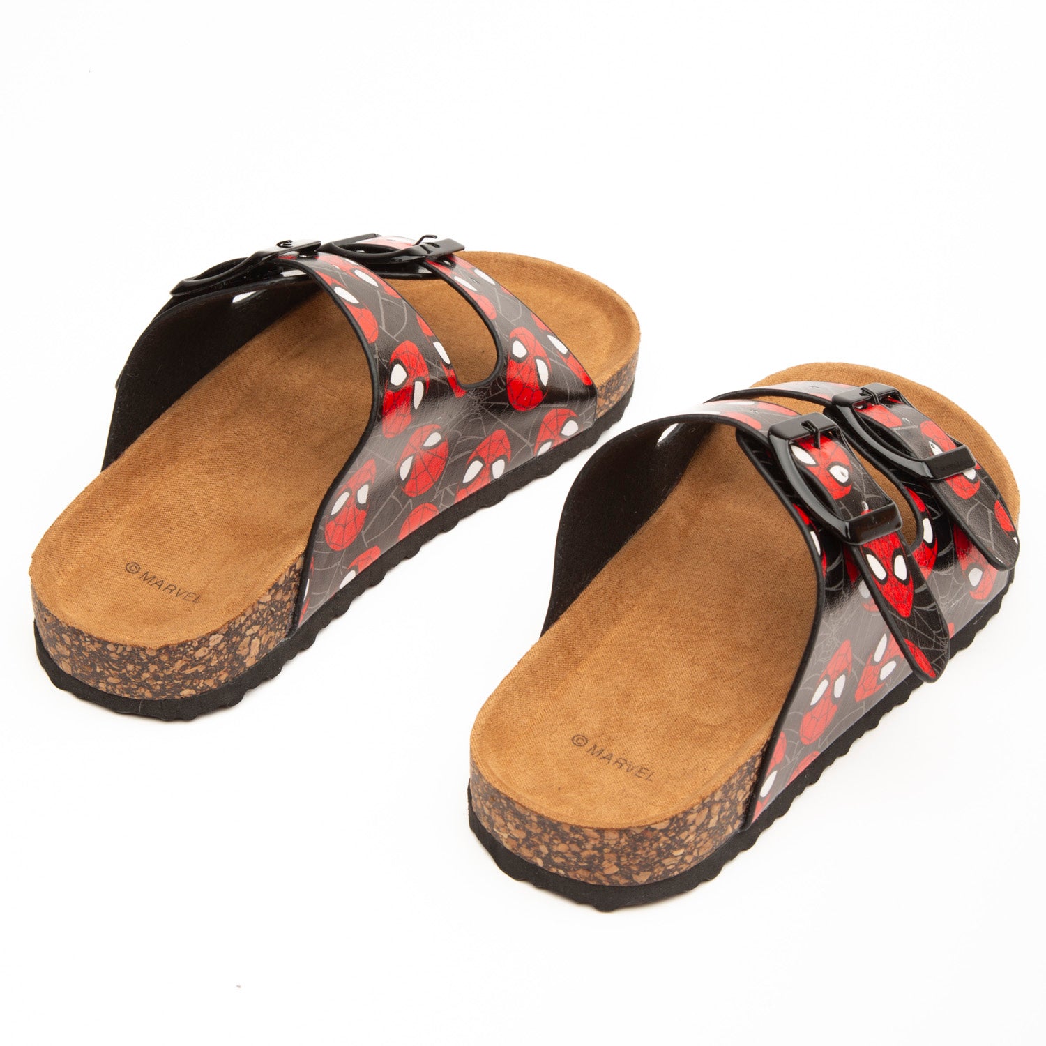 Sandalia Niño Spiderman Negro Marvel