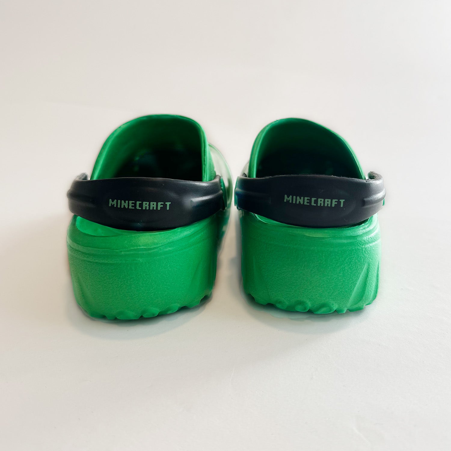 Zueco de Eva Niño Creepers Pixeles Verde Minecraft