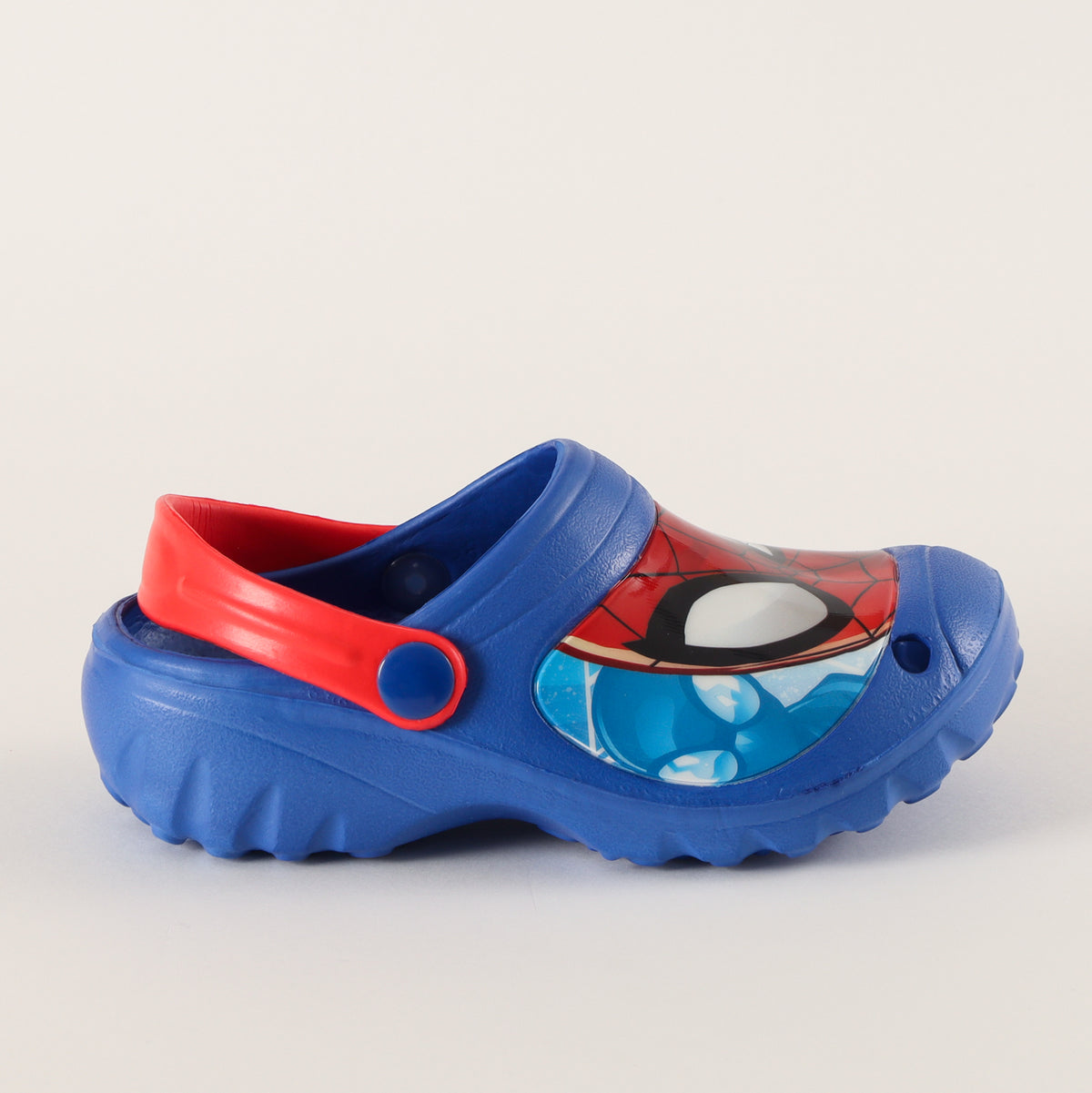 Zueco de Eva Niño Cara Azul Spiderman