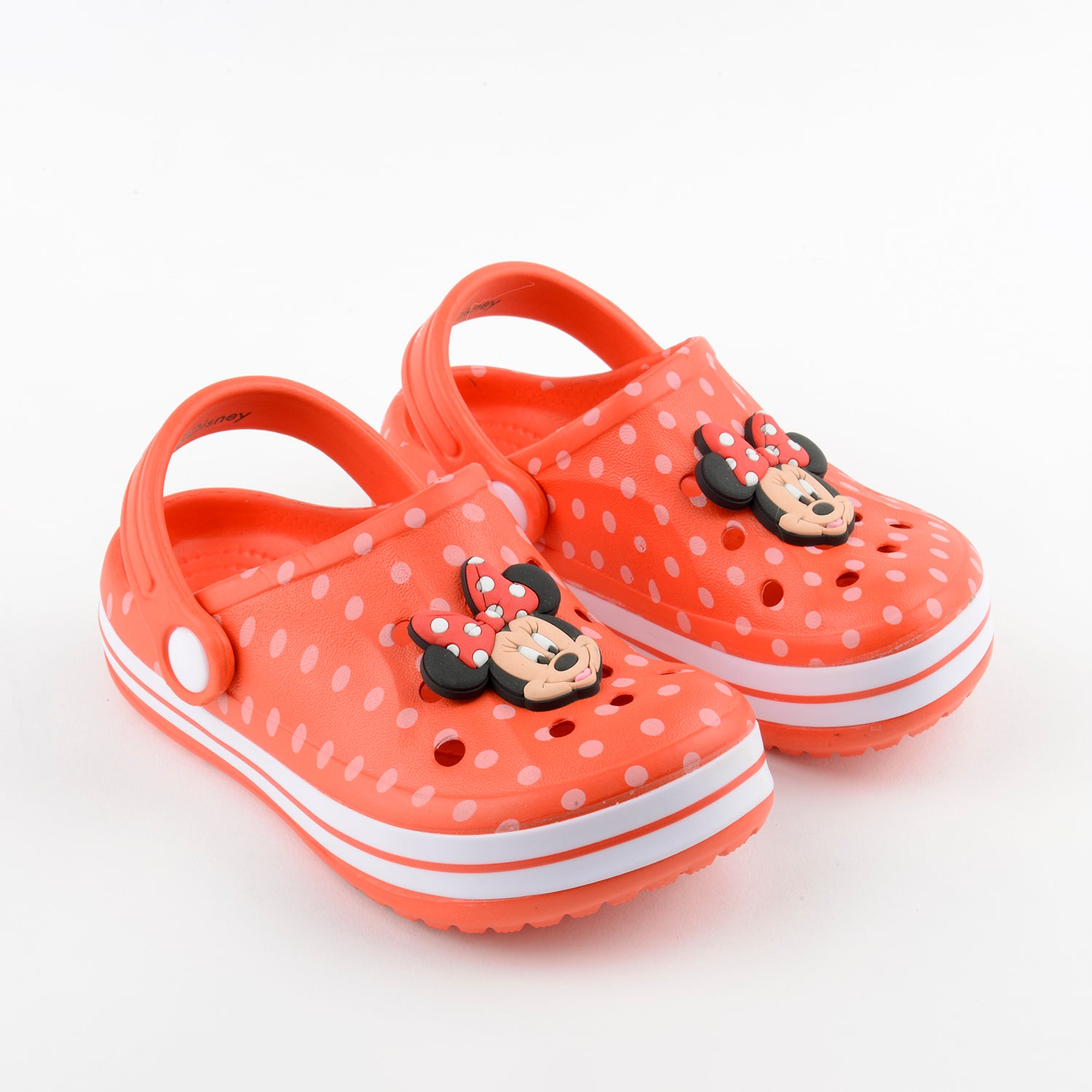 Zueco De Eva Niña Cinta Minnie Rojo Disney