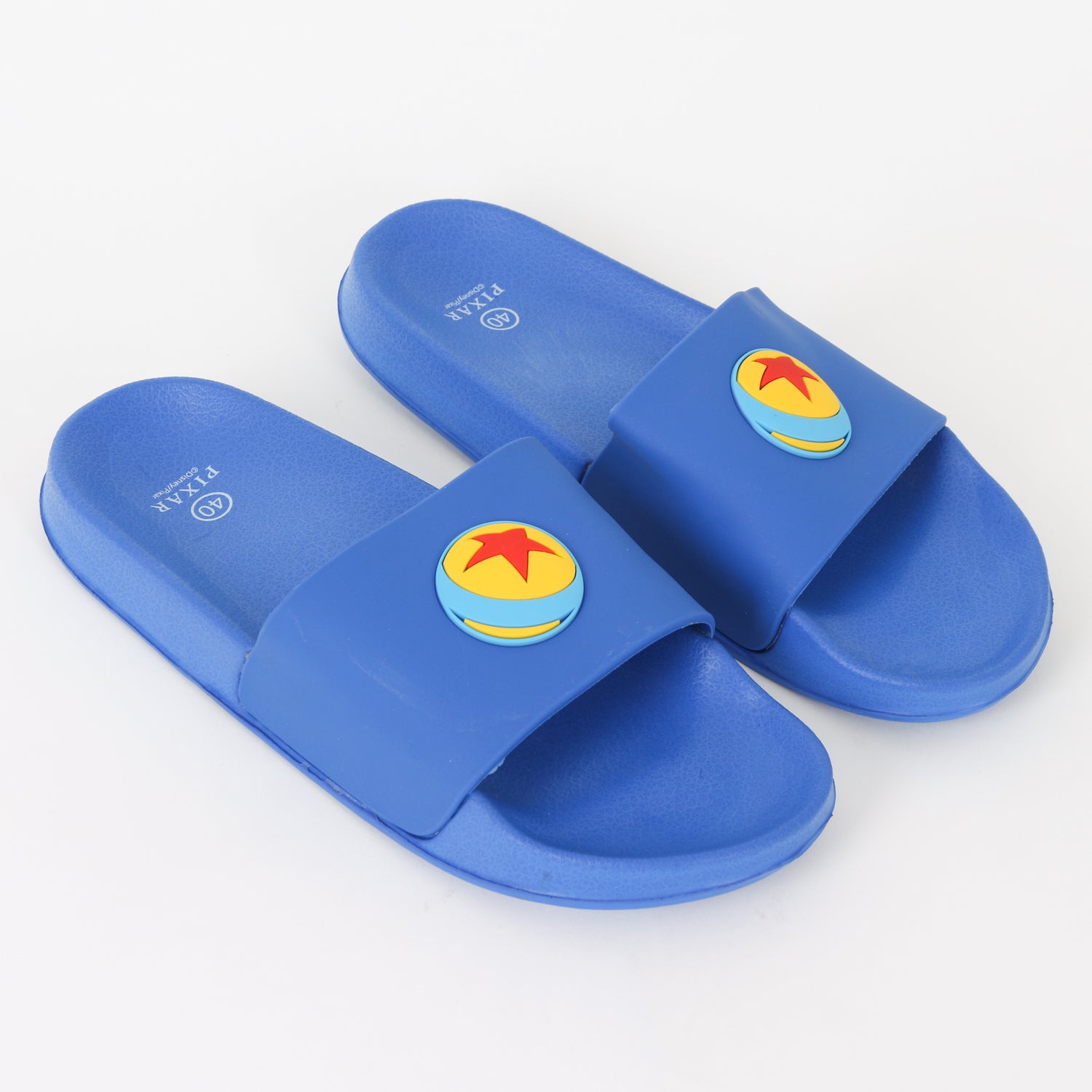 Sandalia Slide Adulto Azul Pelota Pixar Disney