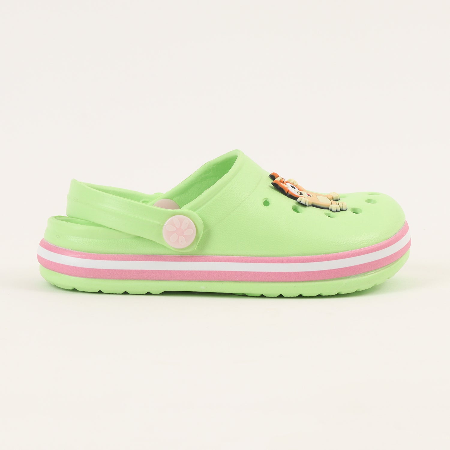 Zueco Niña Verde Amigos Bluey