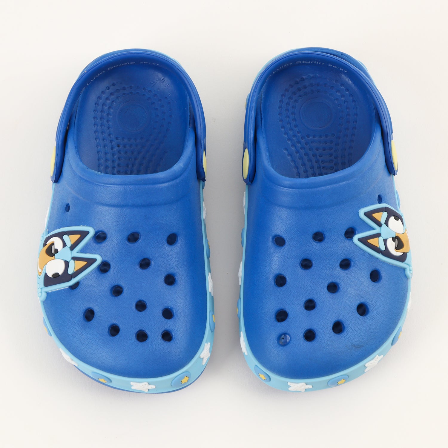 Zueco Niño Azul Asomado Bluey