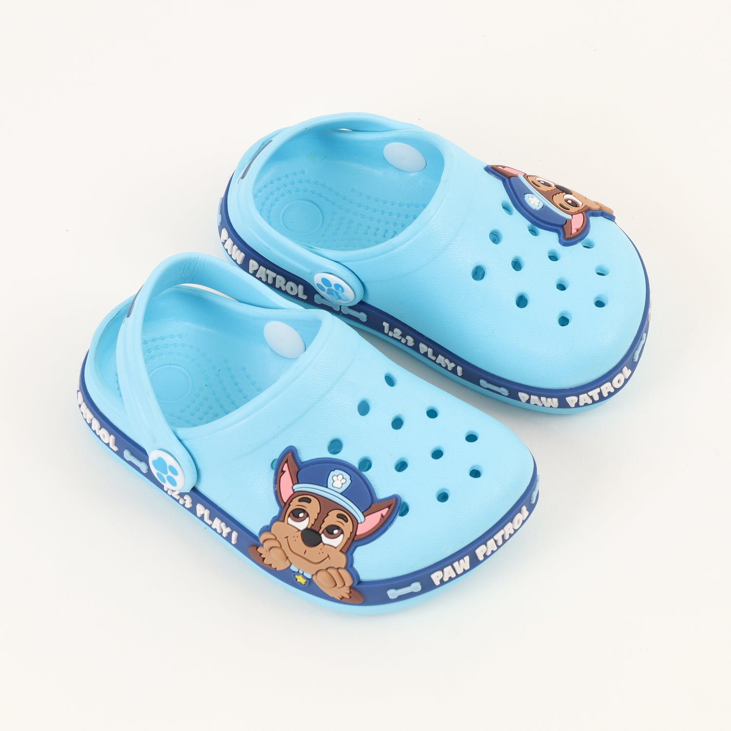 Zueco Niño Celeste 1,2,3 Play Paw Patrol