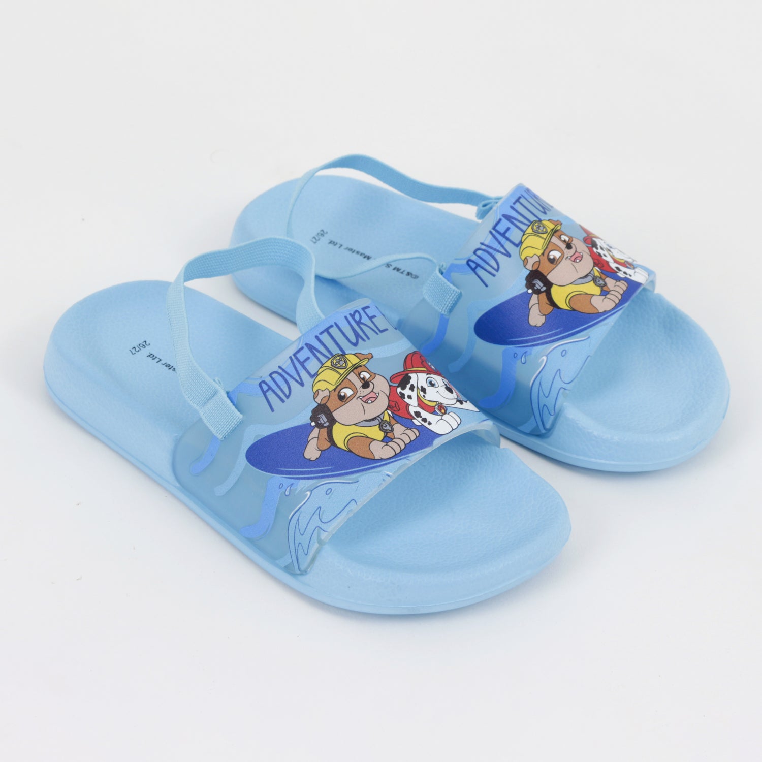 Sandalia Slide Niño Celeste Adventure Bay Paw Patrol
