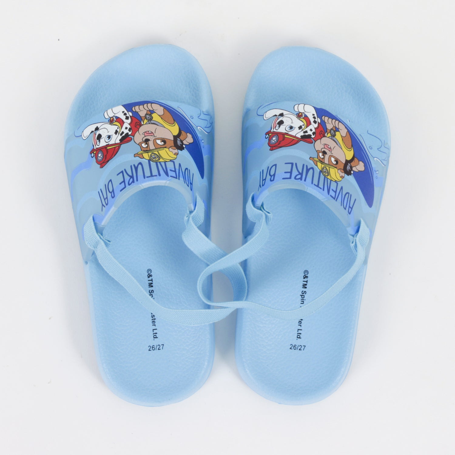 Sandalia Slide Niño Celeste Adventure Bay Paw Patrol