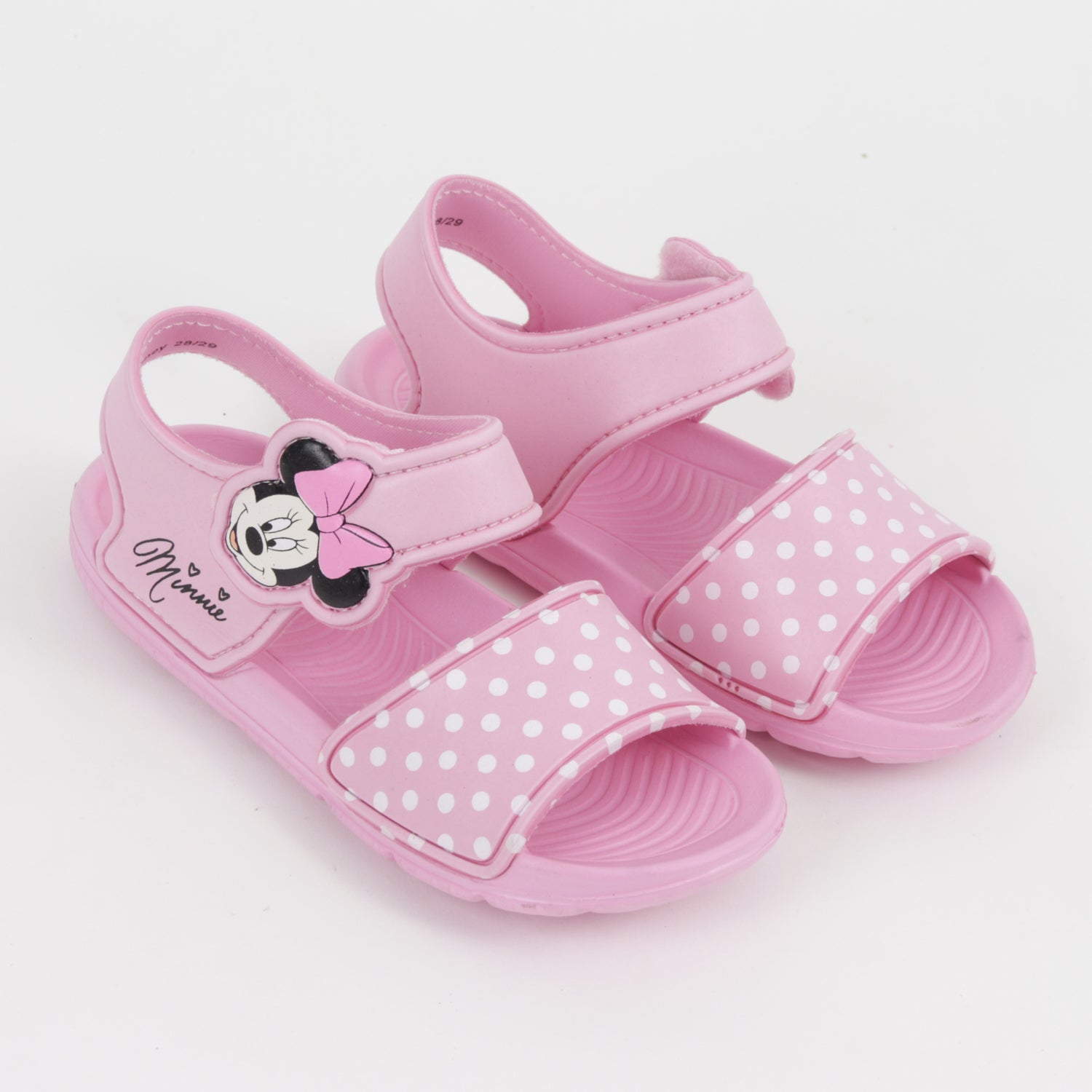 Sandalia Niña Rosado Lunares Minnie Disney