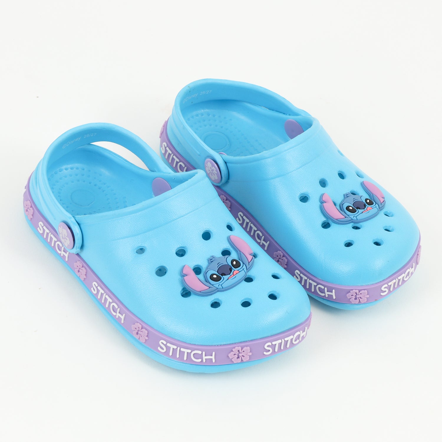 Zueco Niña Celeste Pin Stitch Lilo & Stitch Disney