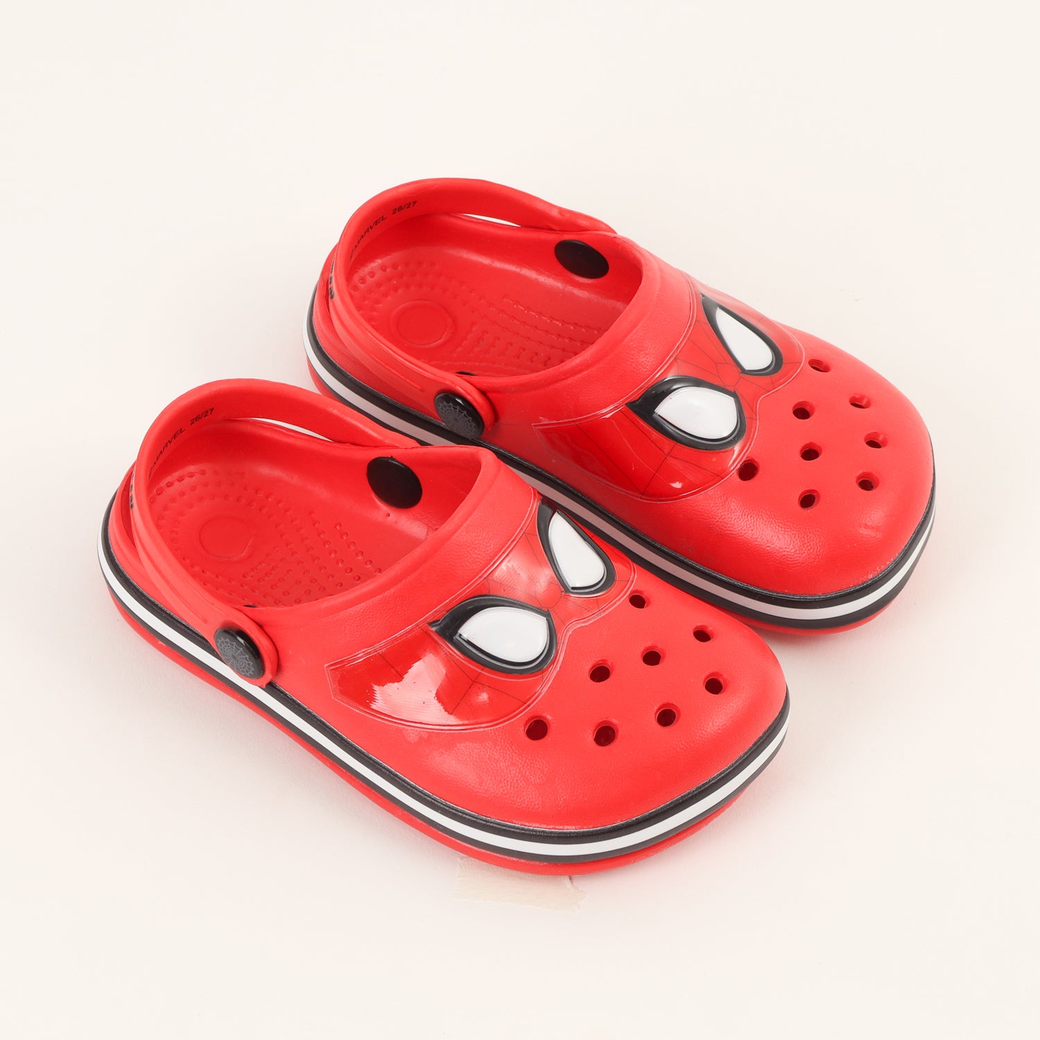 Zueco De Eva Niño Rojo Ojos Spiderman Marvel