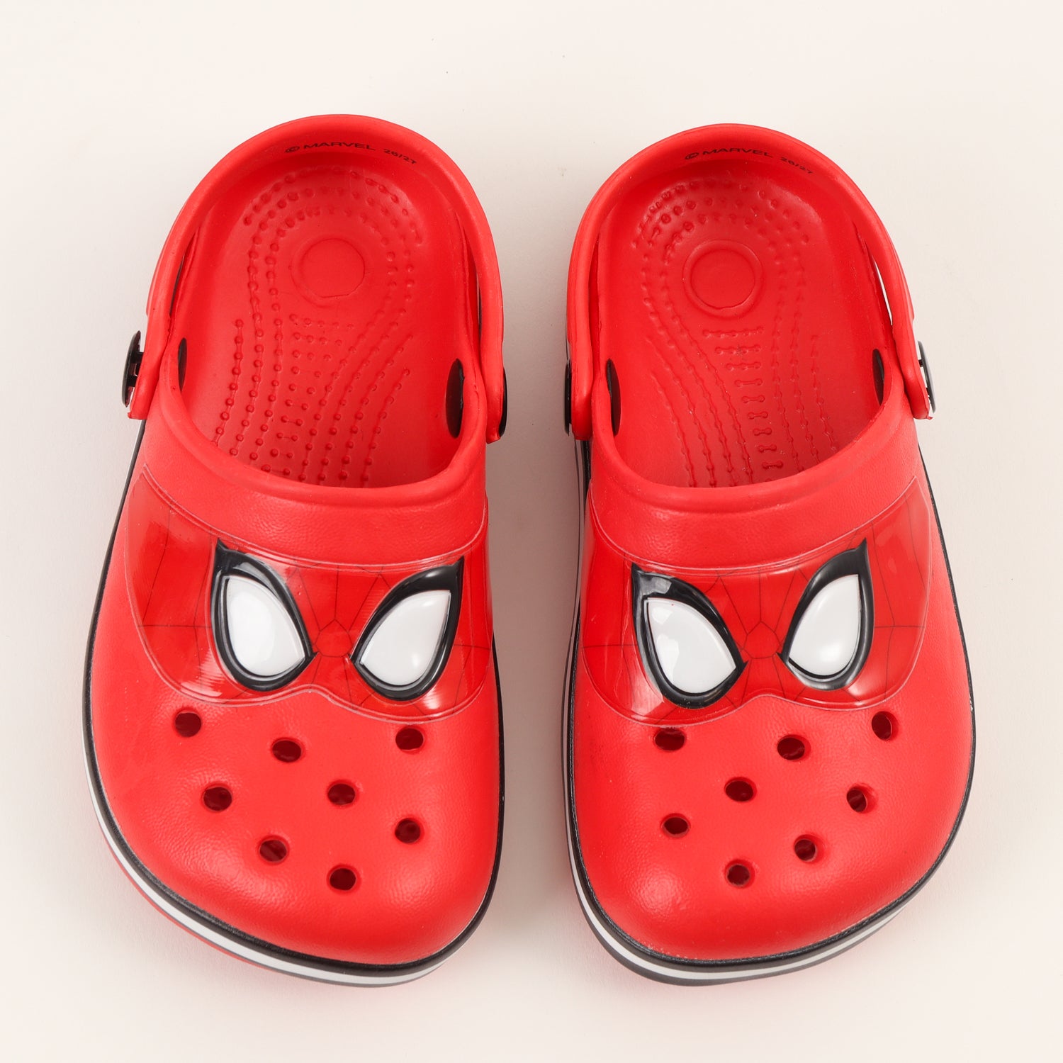 Zueco De Eva Niño Rojo Ojos Spiderman Marvel