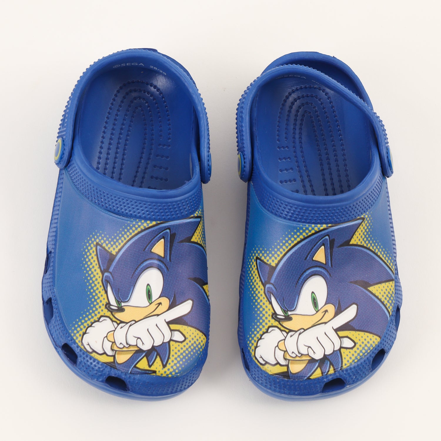 Zueco De Eva Niño Azul Personaje Sonic