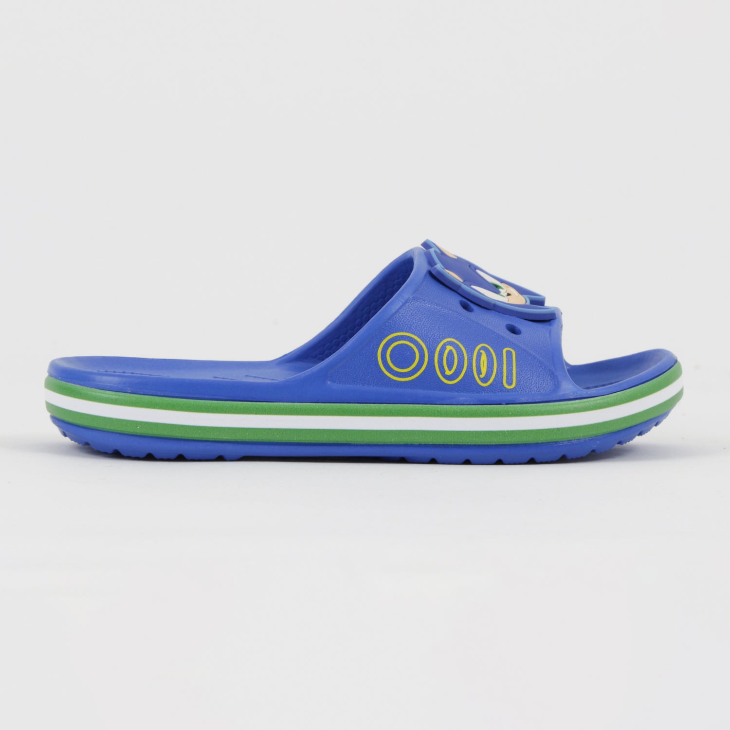 Sandalia Slide Niño Azul Rings Sonic