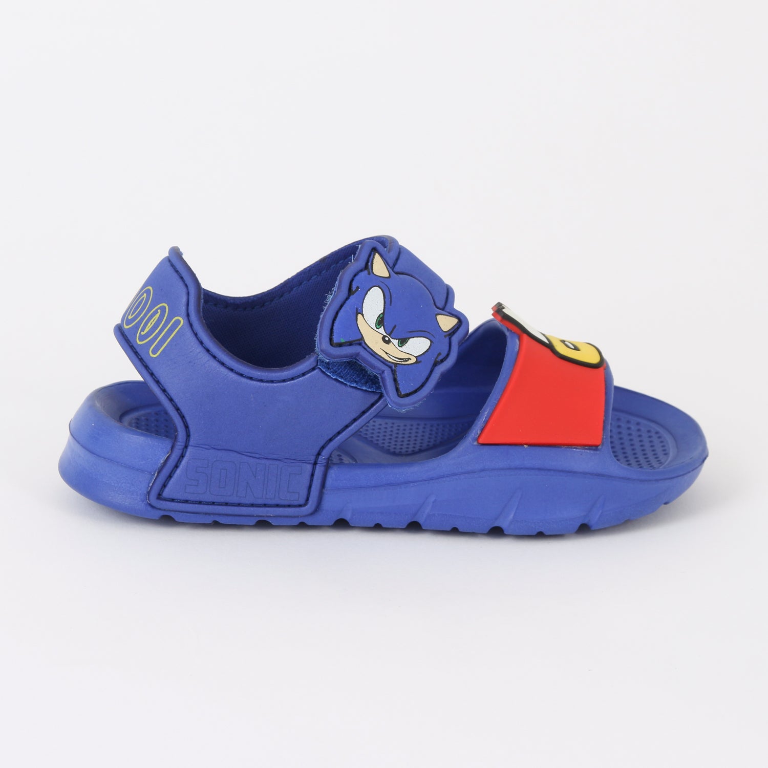 Sandalia Niño Azul Carita Sonic - Sandalias Chile | The Brands Club cl