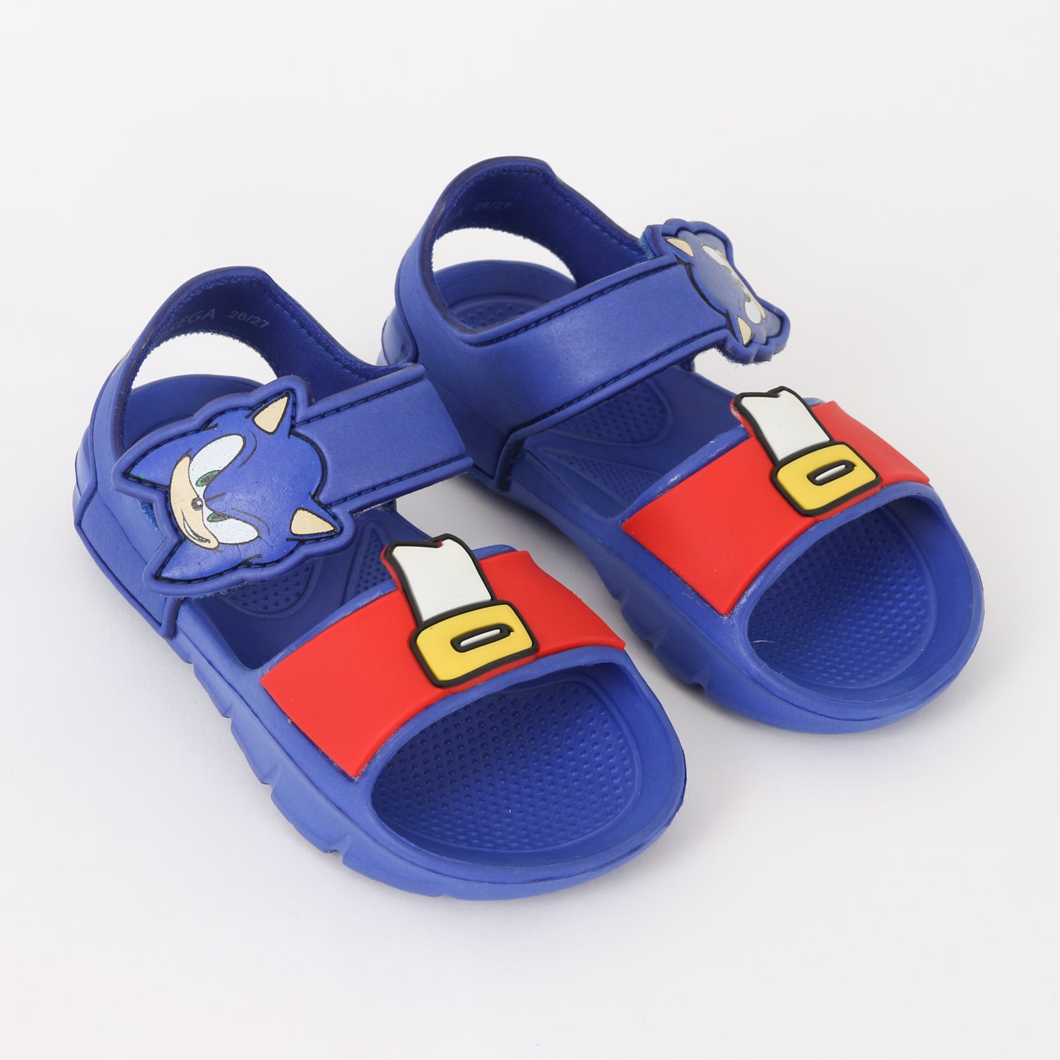 Sandalia Niño Azul Carita Sonic - Sandalias Chile | The Brands Club cl