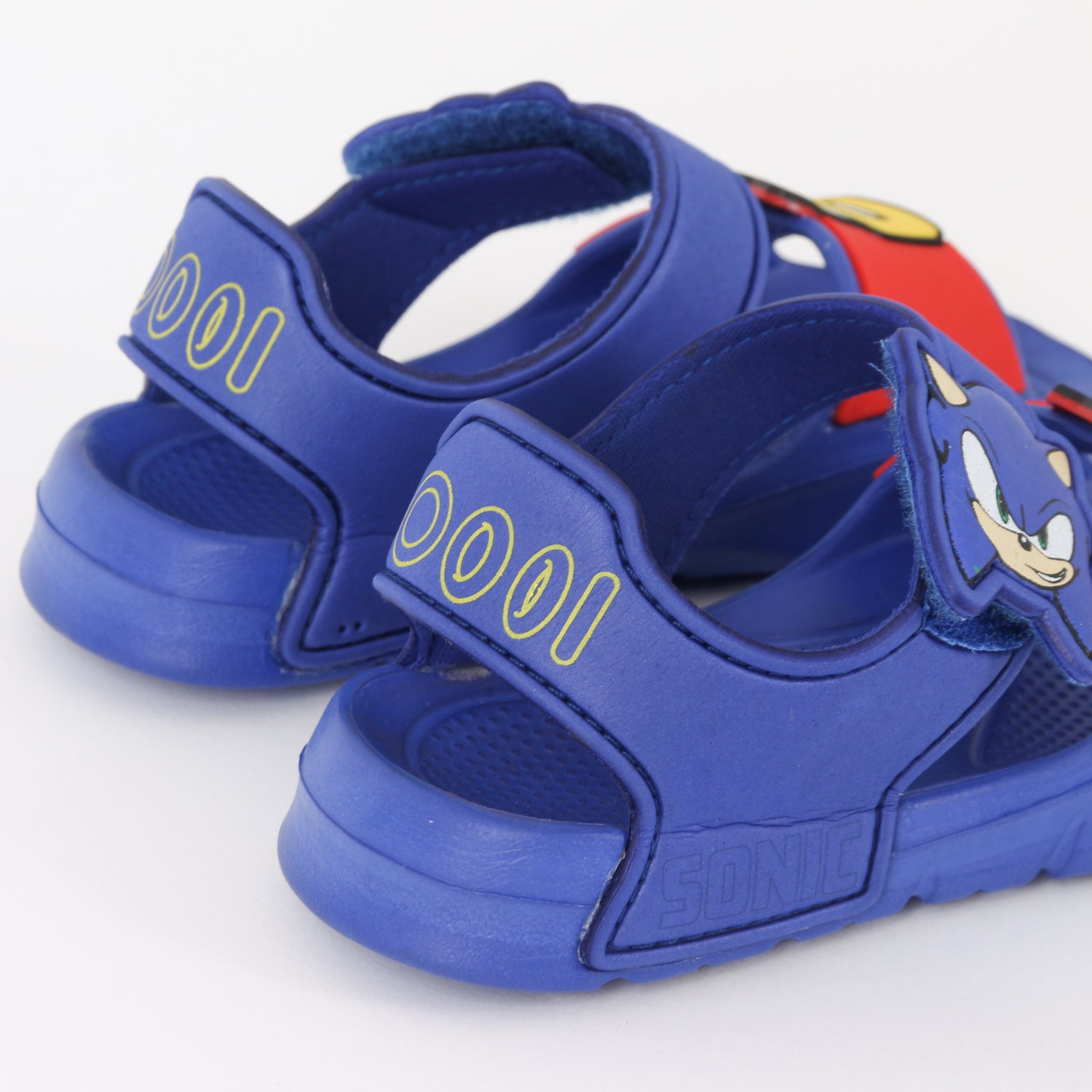 Sandalia Niño Azul Carita Sonic - Sandalias Chile | The Brands Club cl