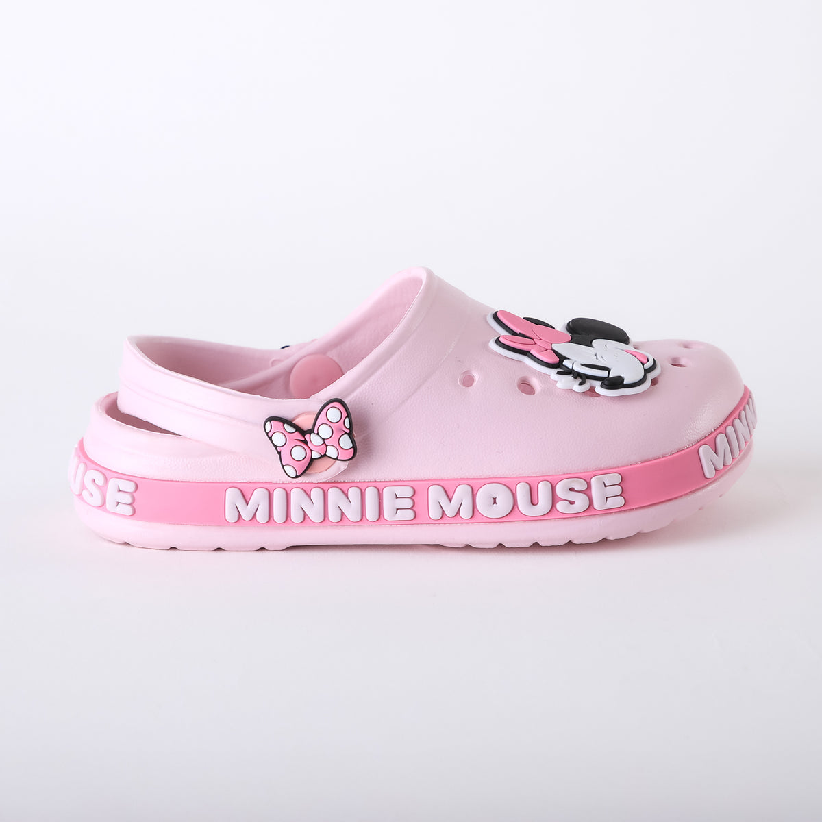 Zueco de Eva Niña Minnie Disney Pins Rosado - Zuecos Chile | The Brands Club cl