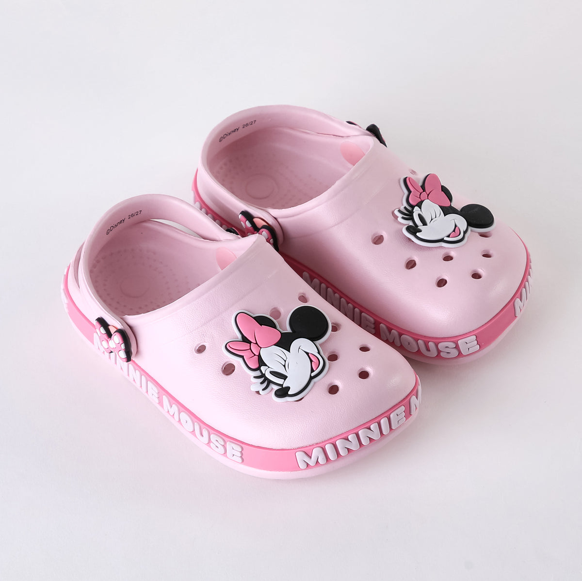 Zueco de Eva Niña Minnie Disney Pins Rosado - Zuecos Chile | The Brands Club cl