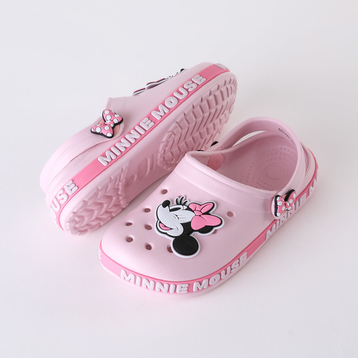 Zueco de Eva Niña Minnie Disney Pins Rosado - Zuecos Chile | The Brands Club cl