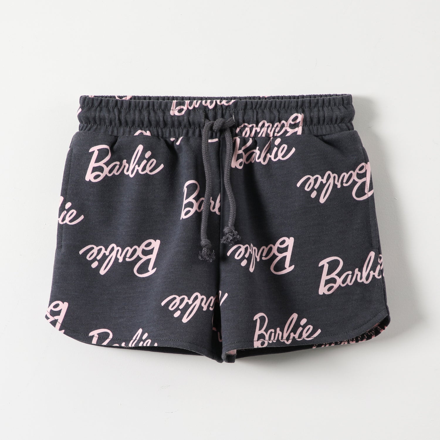Short Niña Full Print Gris Barbie
