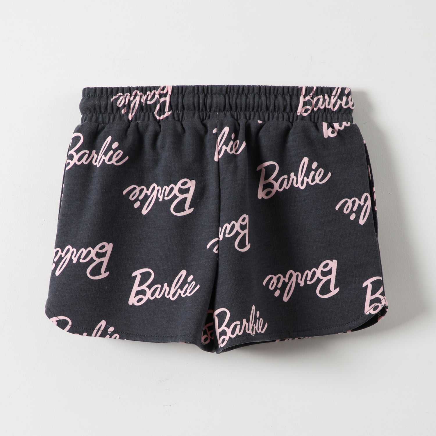 Short Niña Full Print Gris Barbie