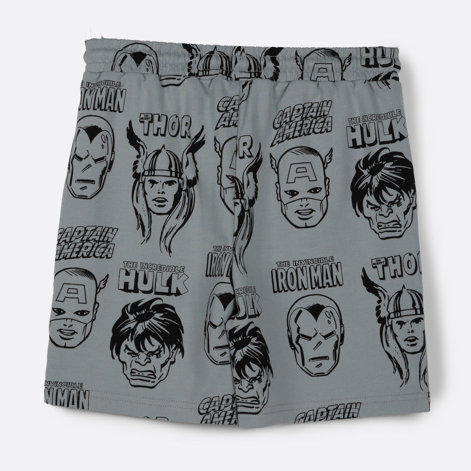 Short Niño Full Print Avengers Gris Marvel