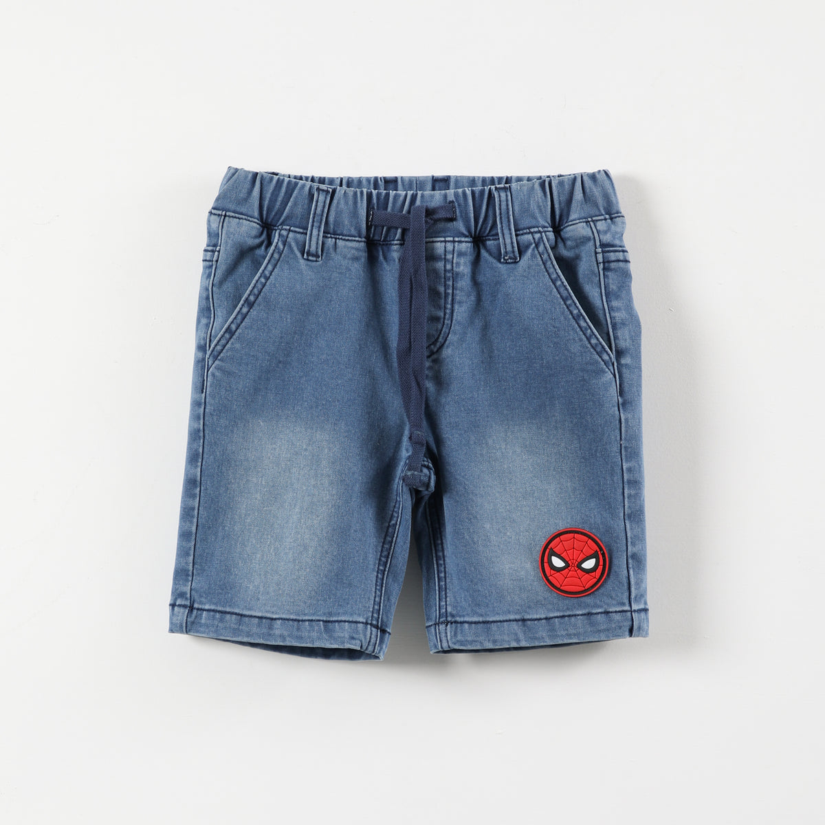 Short Niño Spiderman Denim Marvel