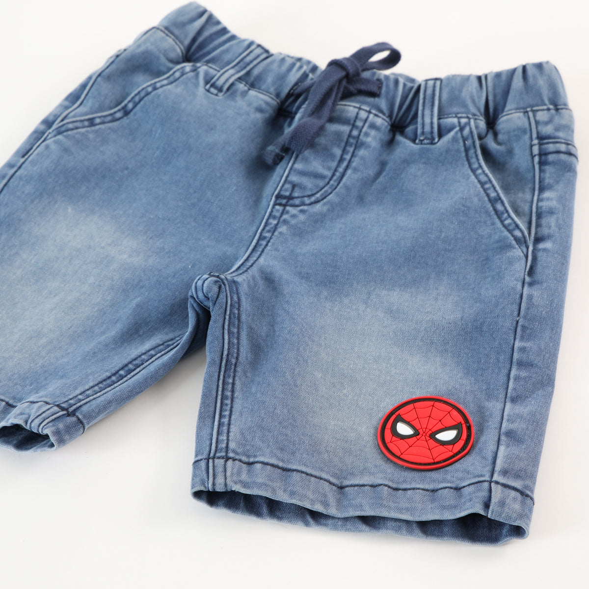 Short Niño Spiderman Denim Marvel