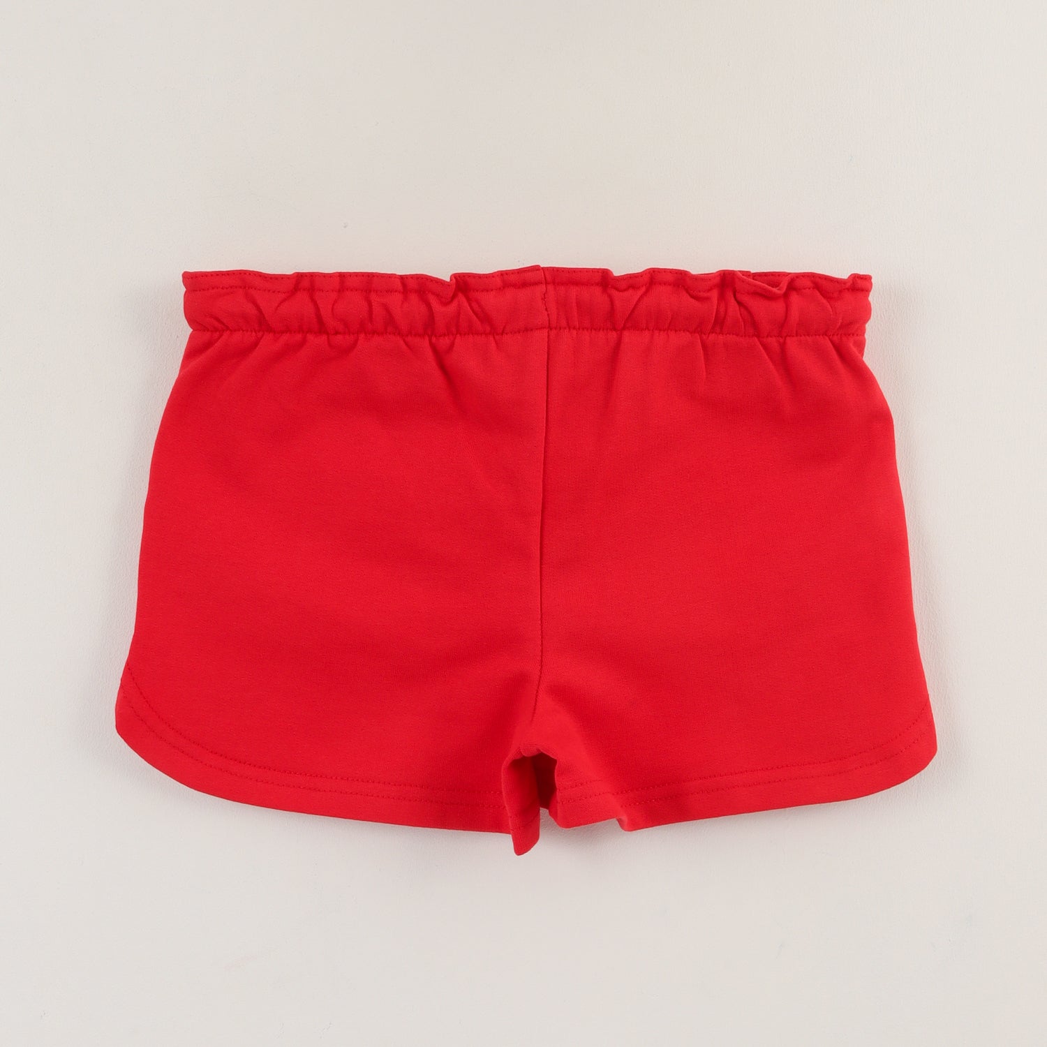 Short Cordón Niña Rojo Minnie Mouse Face Disney