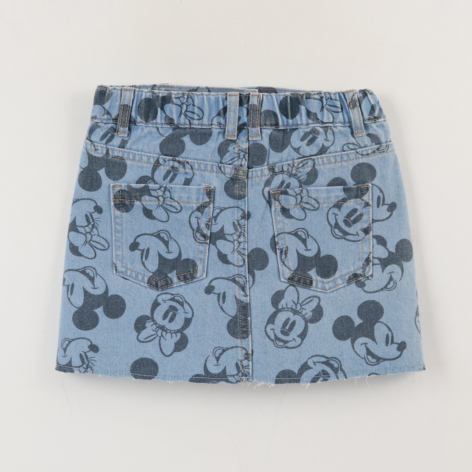 Short Niña Azul Mezclilla Minnie Disney