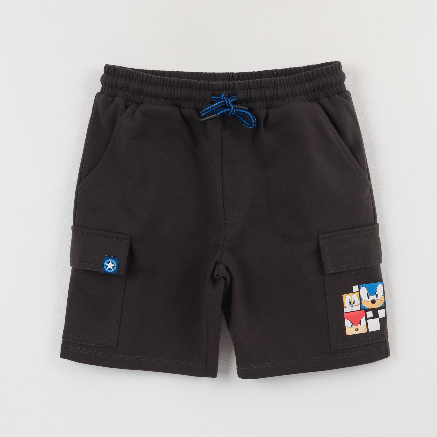 Short Niño Azul Cargo Sonic