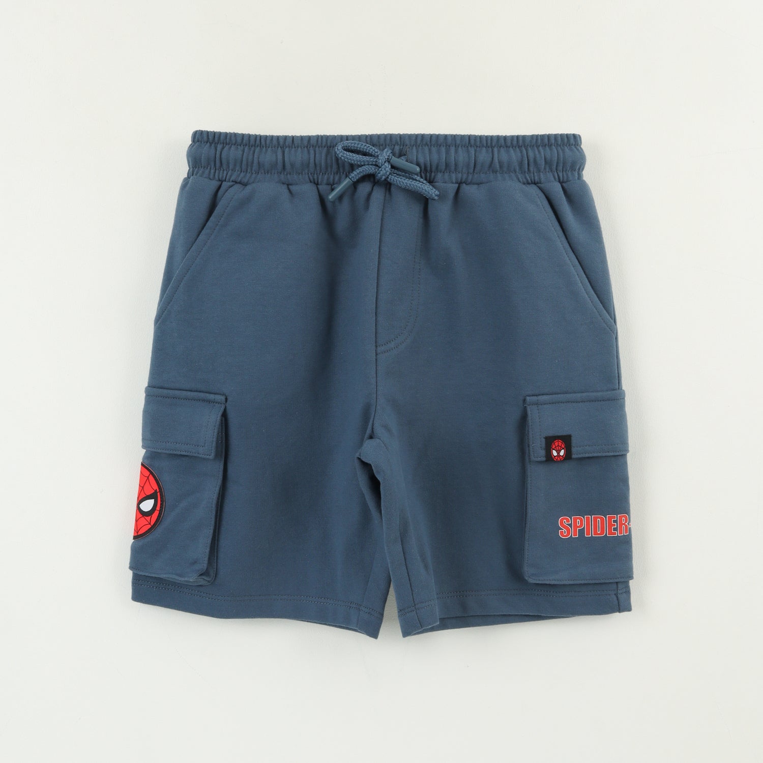 Short Cordón Niño Azul Cargo Spiderman Marvel