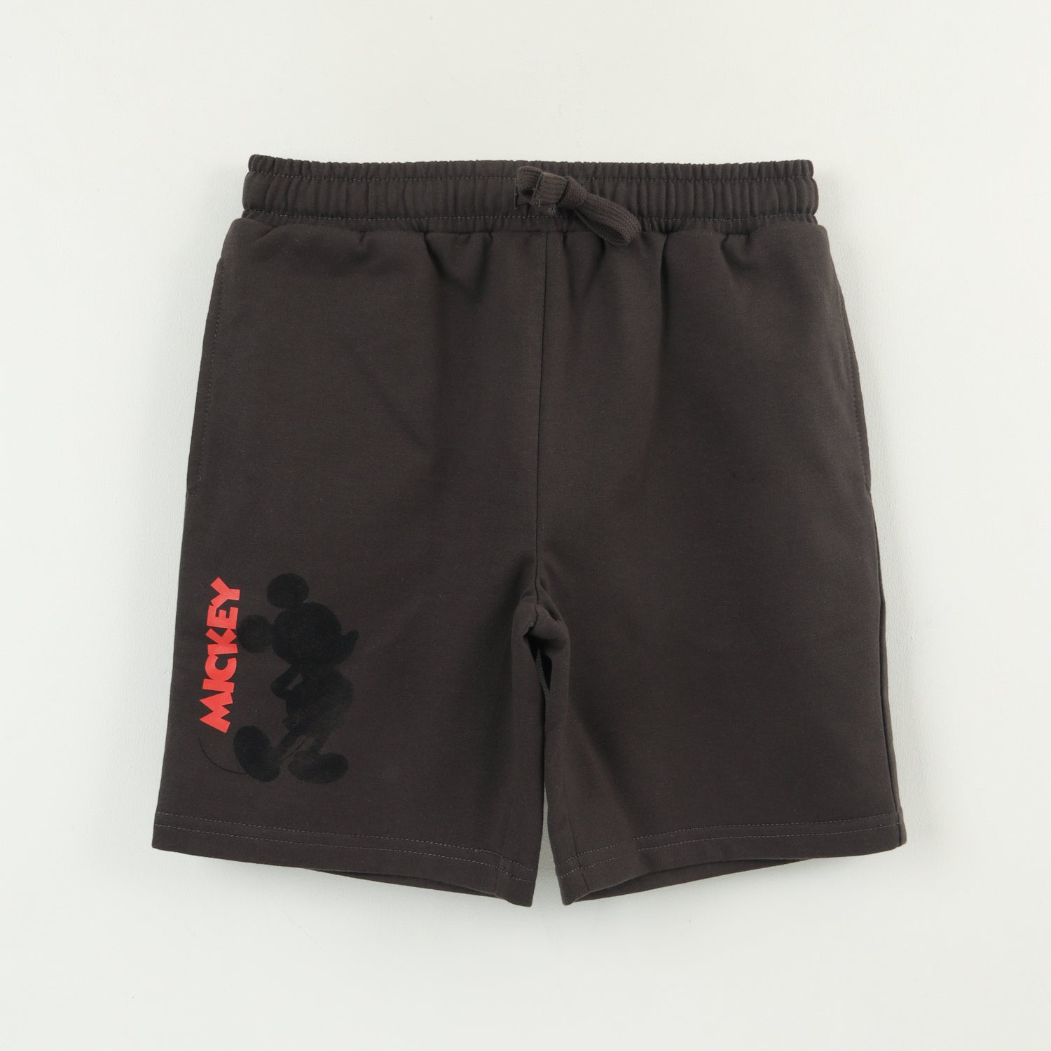 Short Niño Negro Cara Mickey Disney