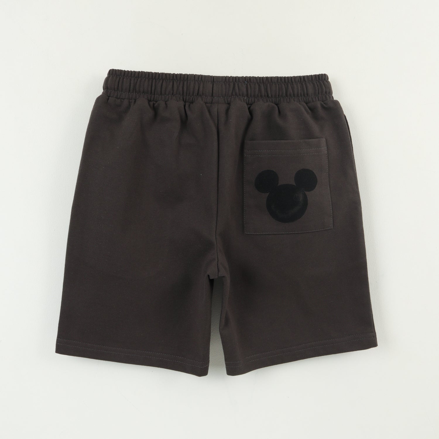 Short Niño Negro Cara Mickey Disney