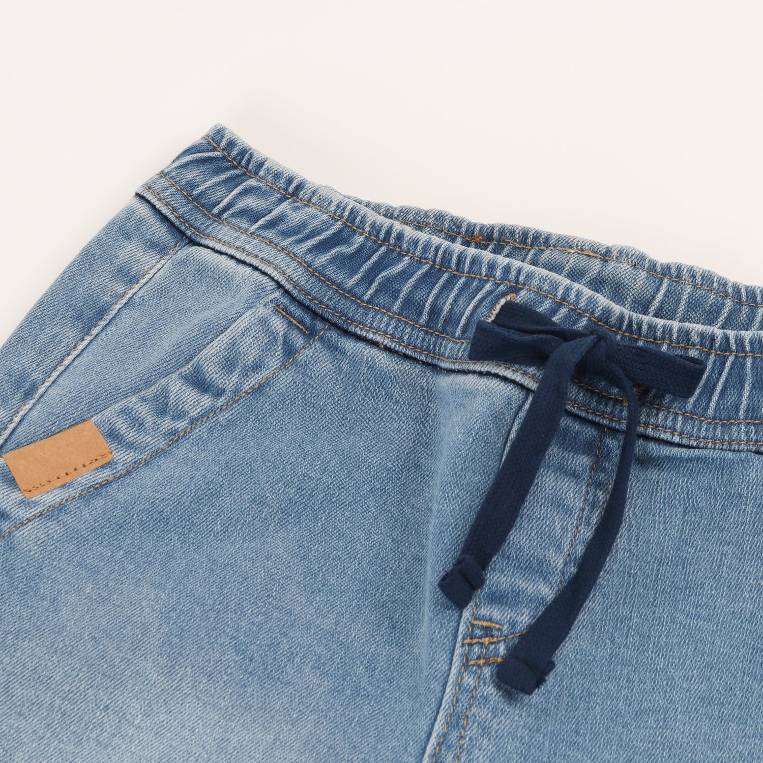 Short Niño Azul Denim Básico The Brands Club