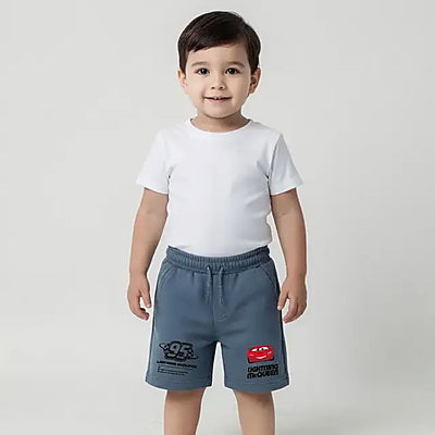 Short Niño McQueen Cars Disney Denim