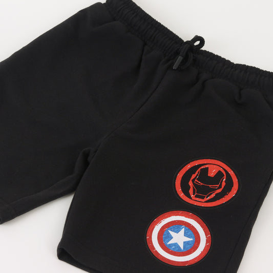 Short Niño Avengers Marvel Negro - Shorts Chile | The Brands Club cl