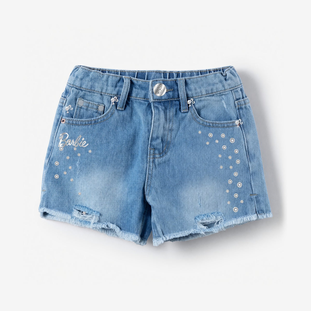 Short Niña Barbie Denim - Shorts Chile | The Brands Club cl