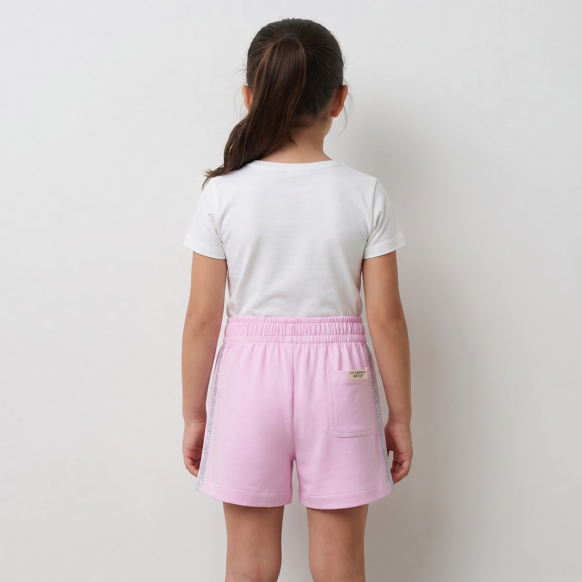 Short Niña Kpop Demon Hunters Rosado - Shorts Chile | The Brands Club cl