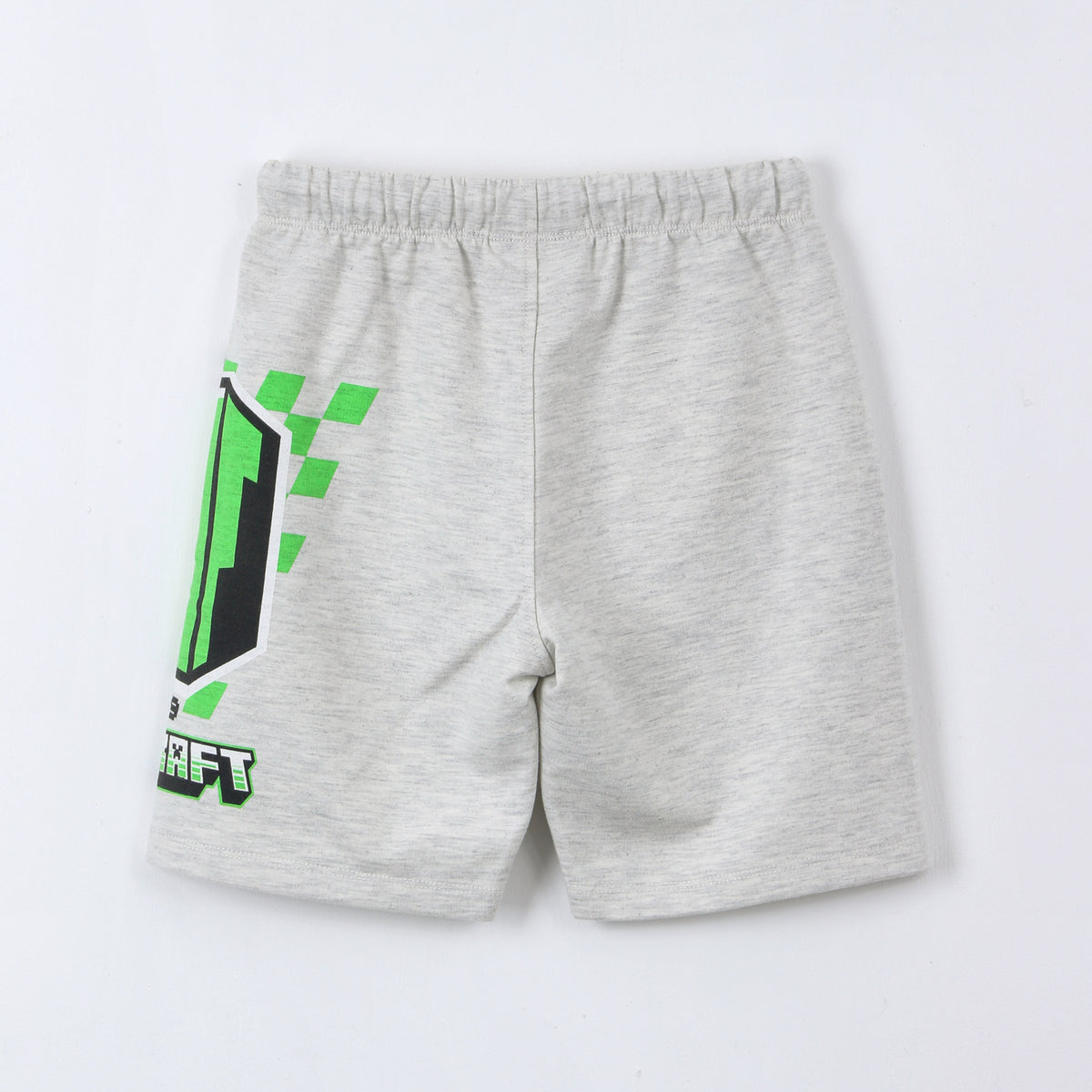 Short Niño Minecraft Creeper Gris - Shorts Chile | The Brands Club cl