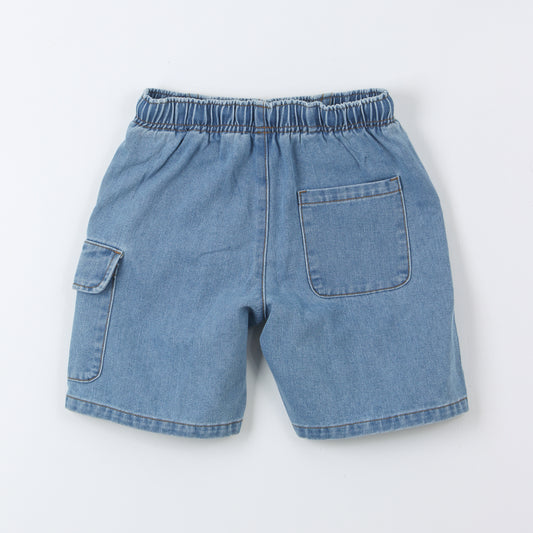 Short Mezclilla Niño Sonic Azul - Shorts Chile | The Brands Club cl