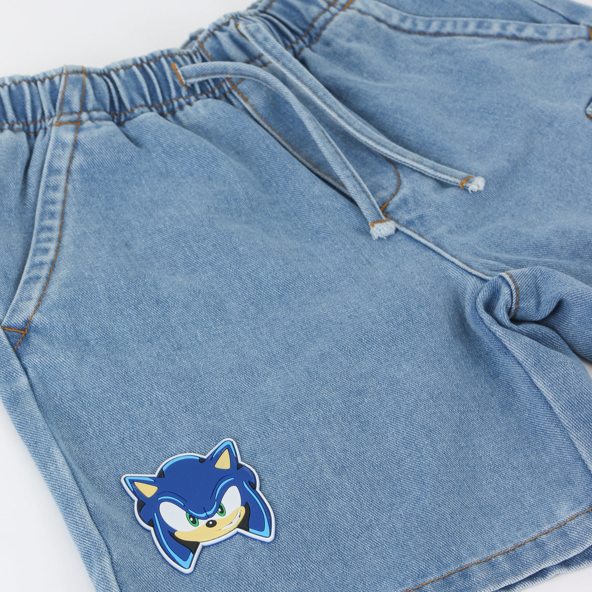 Short Mezclilla Niño Sonic Azul - Shorts Chile | The Brands Club cl