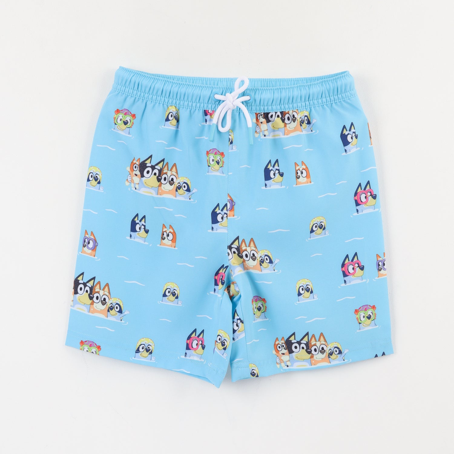 Traje de Baño Niño Celeste Full Print Friends & Bluey