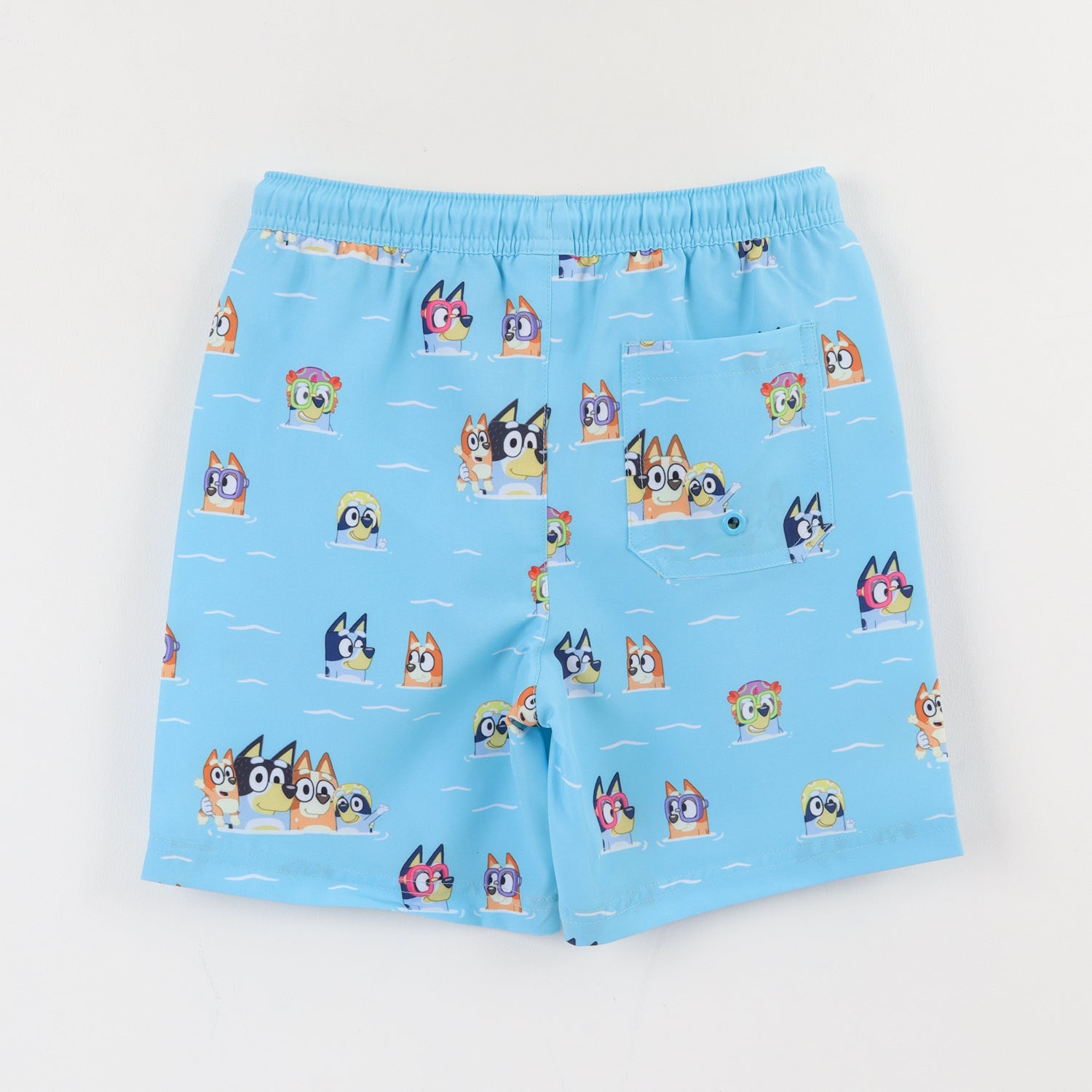 Traje de Baño Niño Celeste Full Print Friends & Bluey