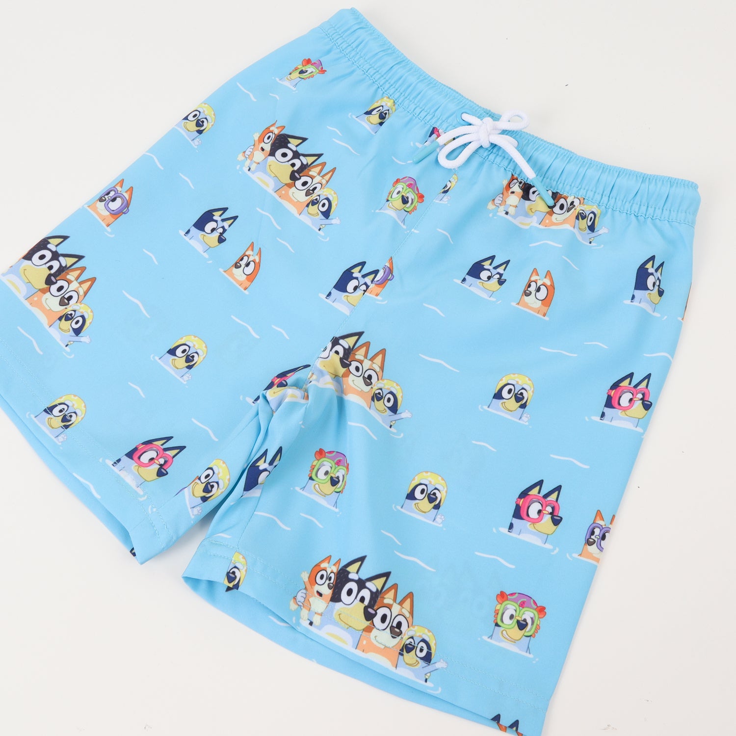 Traje de Baño Niño Celeste Full Print Friends & Bluey