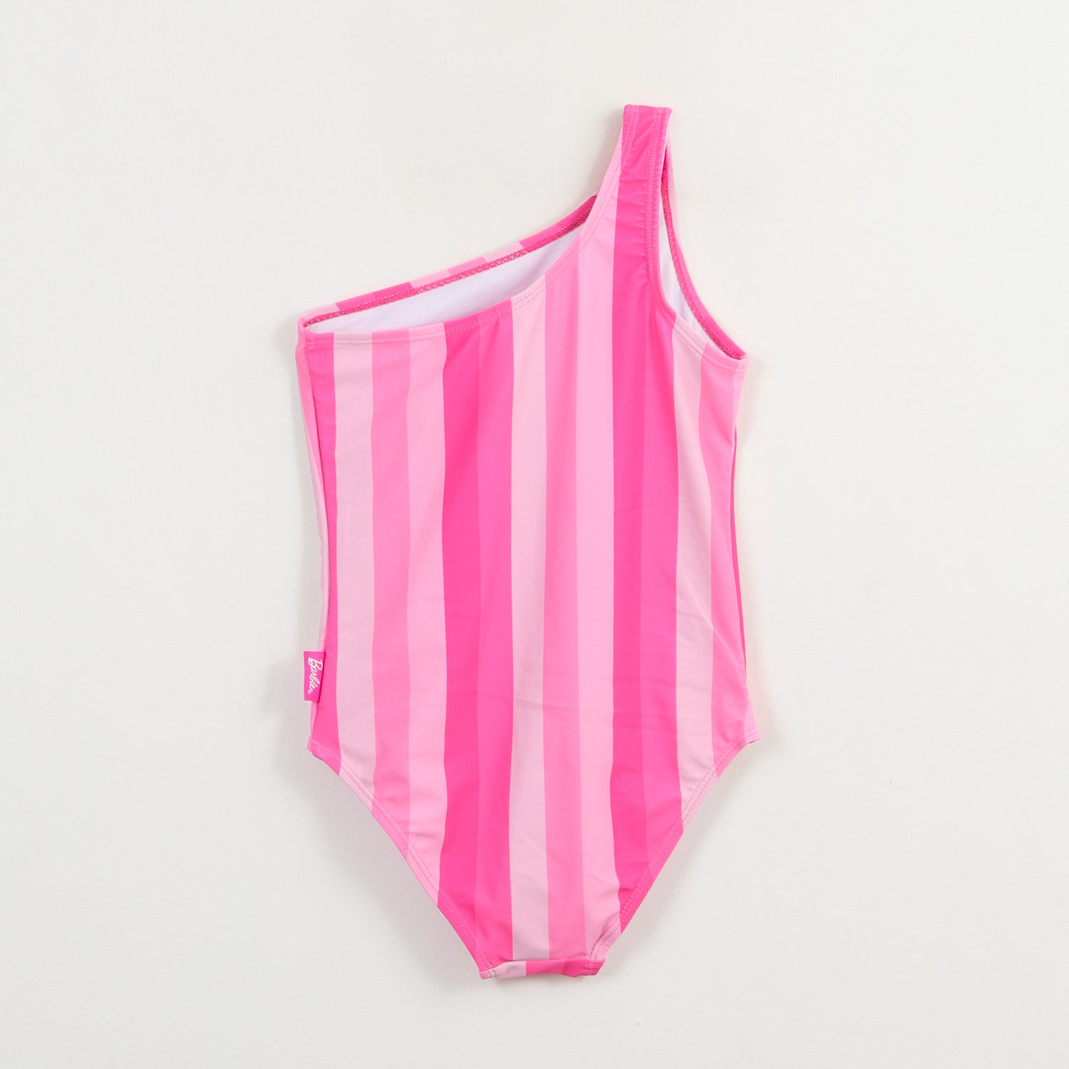 Traje de baño entero Niña Fucsia Rayas Estampado Barbie
