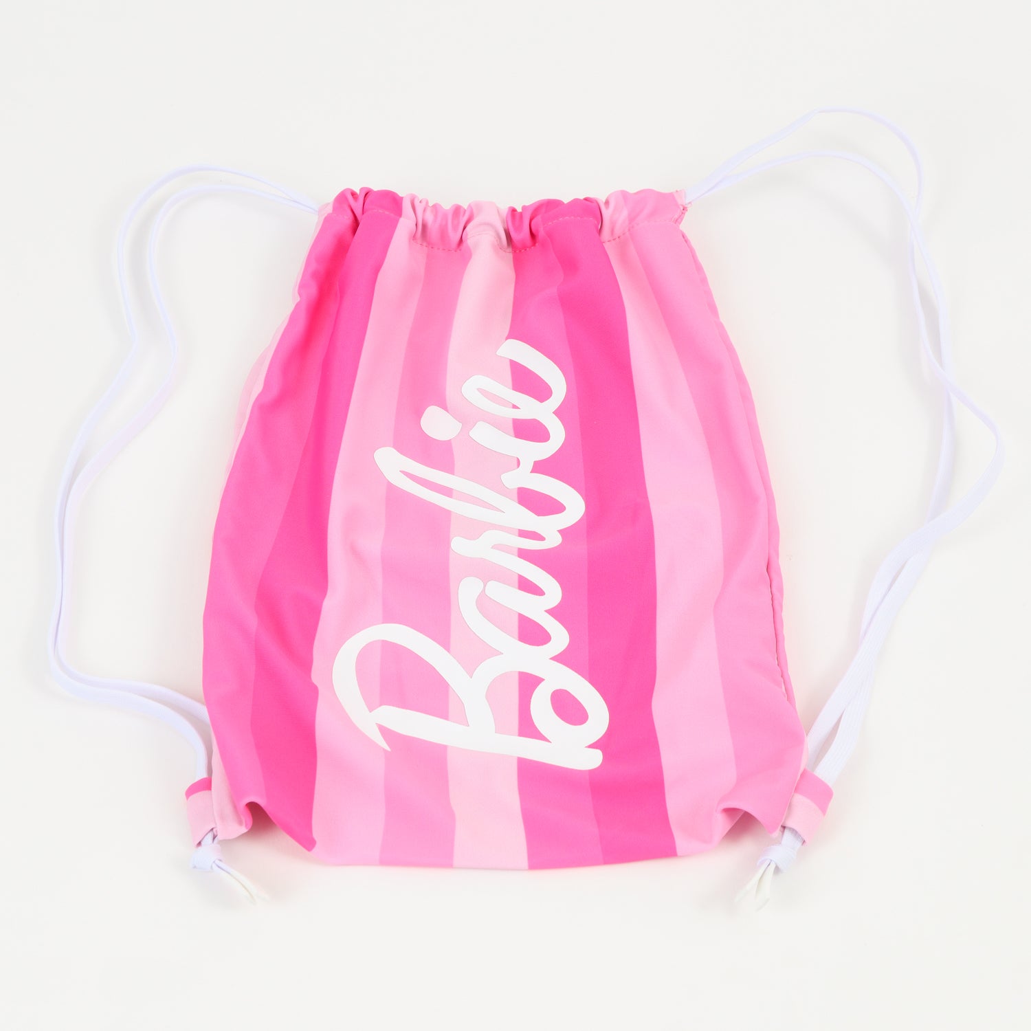 Traje de baño entero Niña Fucsia Rayas Estampado Barbie