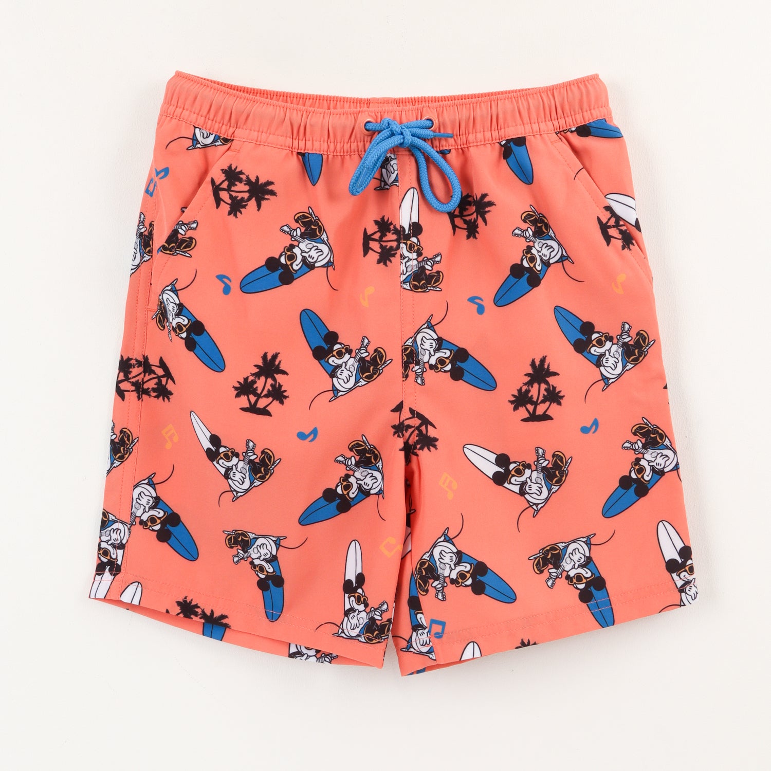 Traje de baño Niño Full Print Mickey Bolsillo Trasero Disney